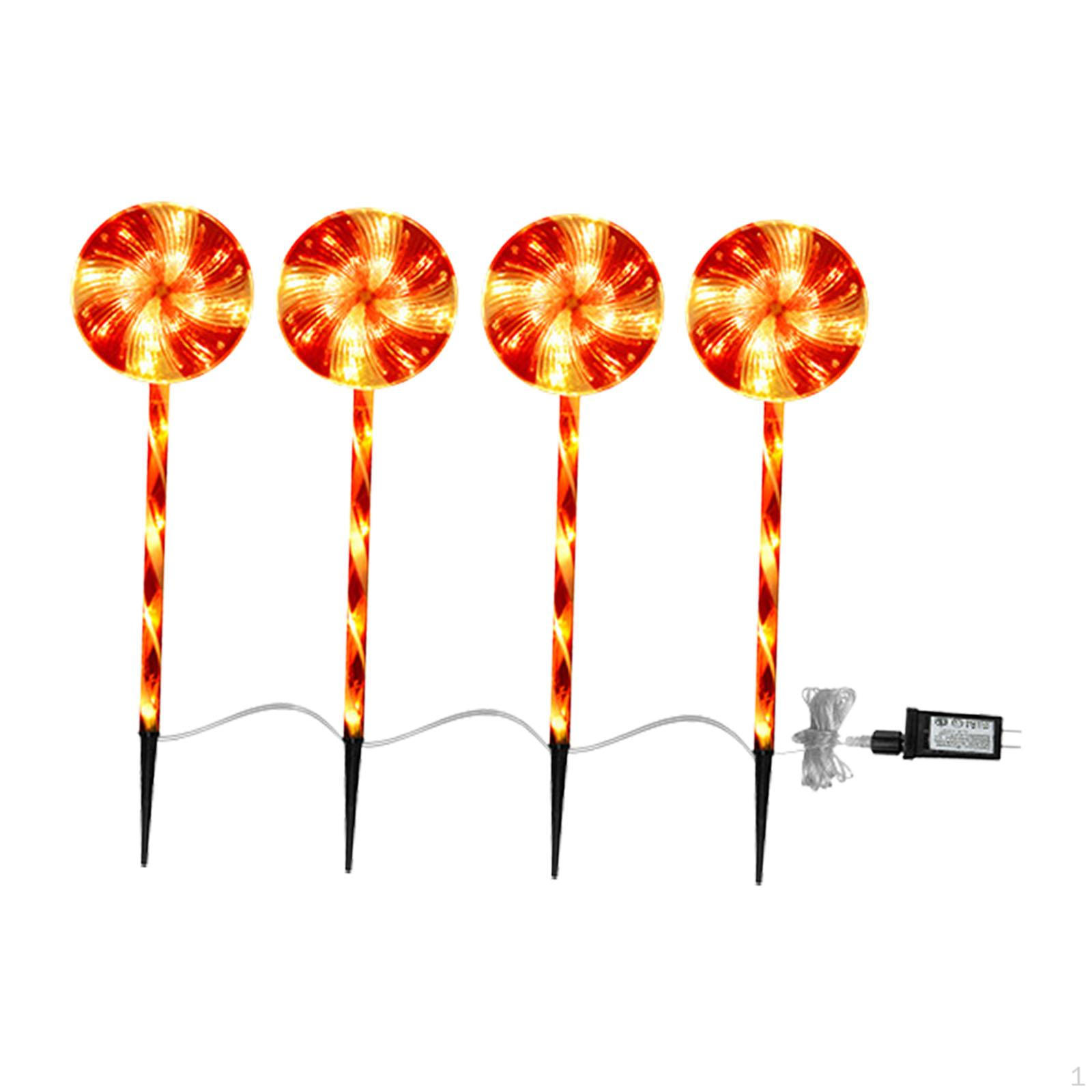 

Christmas Pathway Lights 26 inch for Walkway Outside (Warm Light)