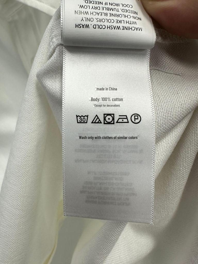 Premium Cotton Oxford Cloth Shirt with Horse Embroidery - Unisex Business Casual