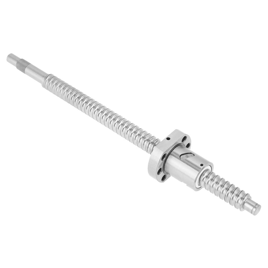 SFU1605 300mm Rolled Ballscrew Ballnut Anti Backlash Without Side End Supports