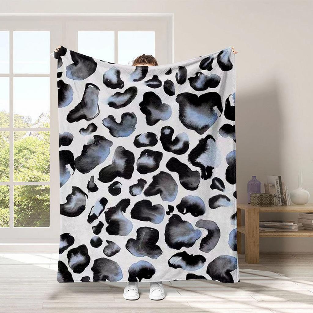 texture of animal fur Printed Blanket for Sofa Bed Travel Camping Living Room Office Conditioning Blanket for All Seasons Gifts
