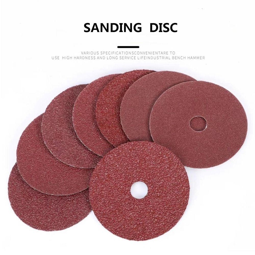 50 Pcs 4Inch Sanding Disc Grinding Round Abrasive Paper Diameter 100mm Sandpaper Abrasive  Furniture