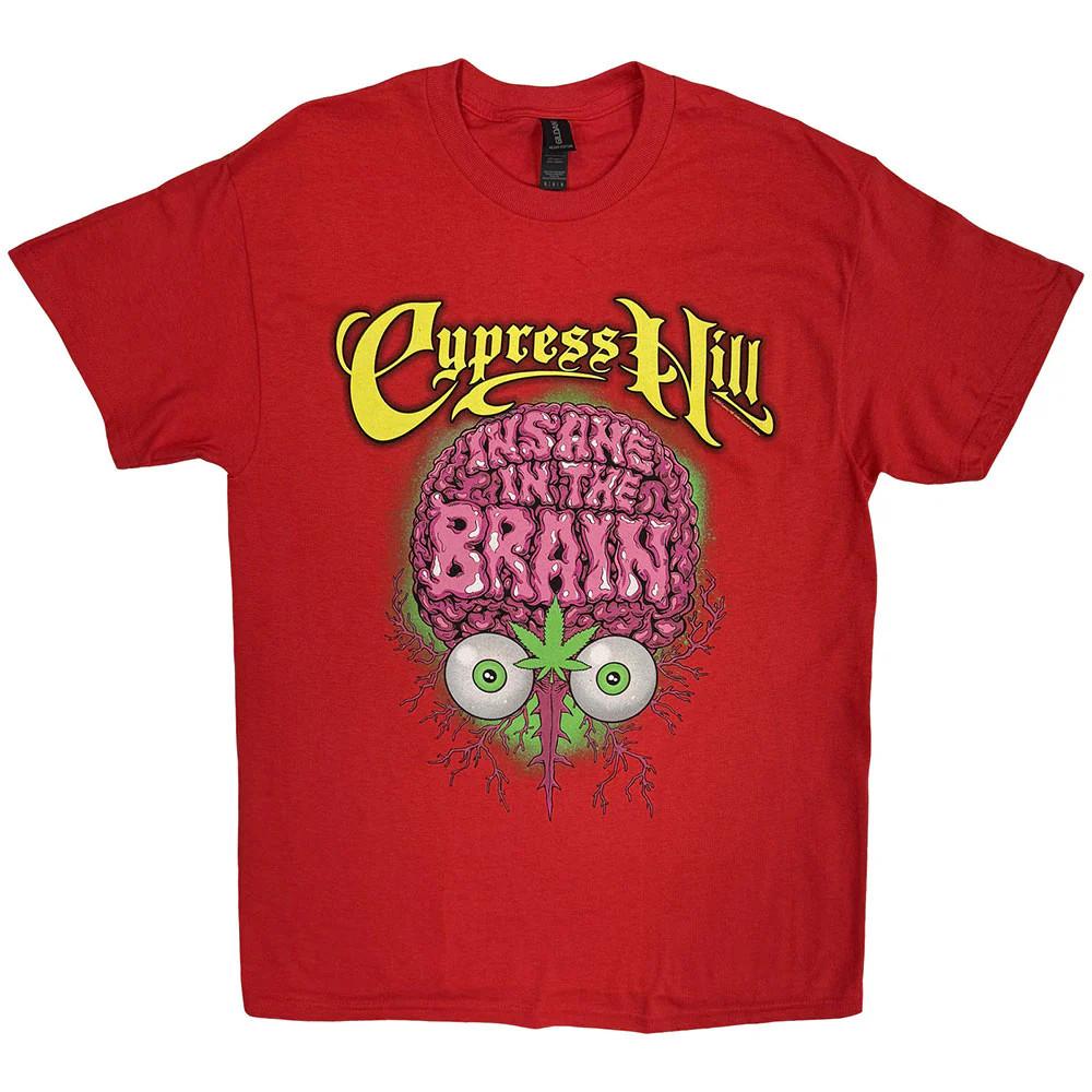 Футболка Cypress Hill: Безумный в мозгу (красный) ОФИЦИАЛЬНАЯ НОВОСТЬ XL