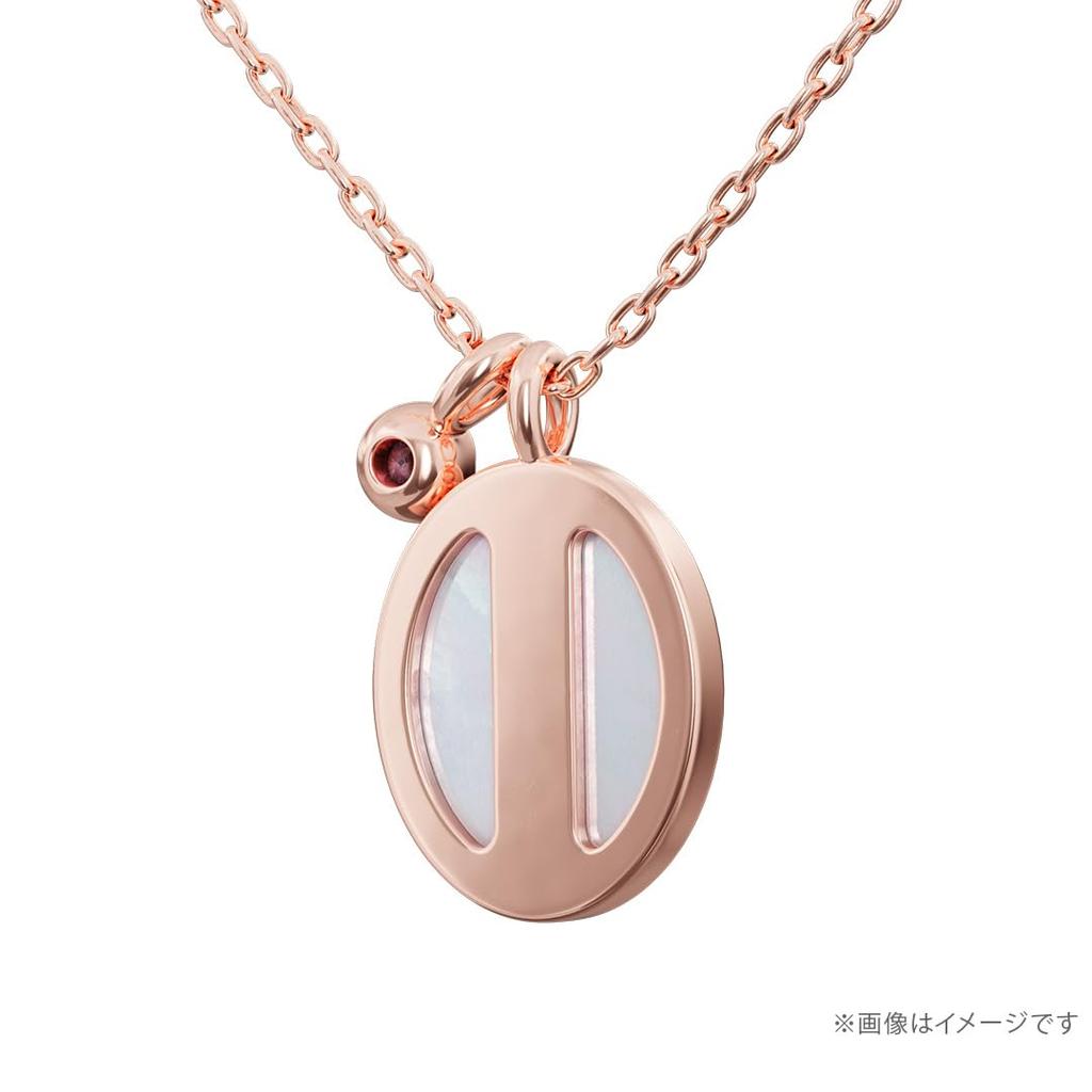 Pokemon Sylveon Shell Necklace Silver Pink Gold Coating Jewelry U-Treasure Women's