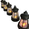 Outdoor Solar Lanterns Hanging Lantern, Retro Lantern Garden Lamp, Waterproof Decorative Lights Light for Backyard Porch Terrace Decor Pathway
