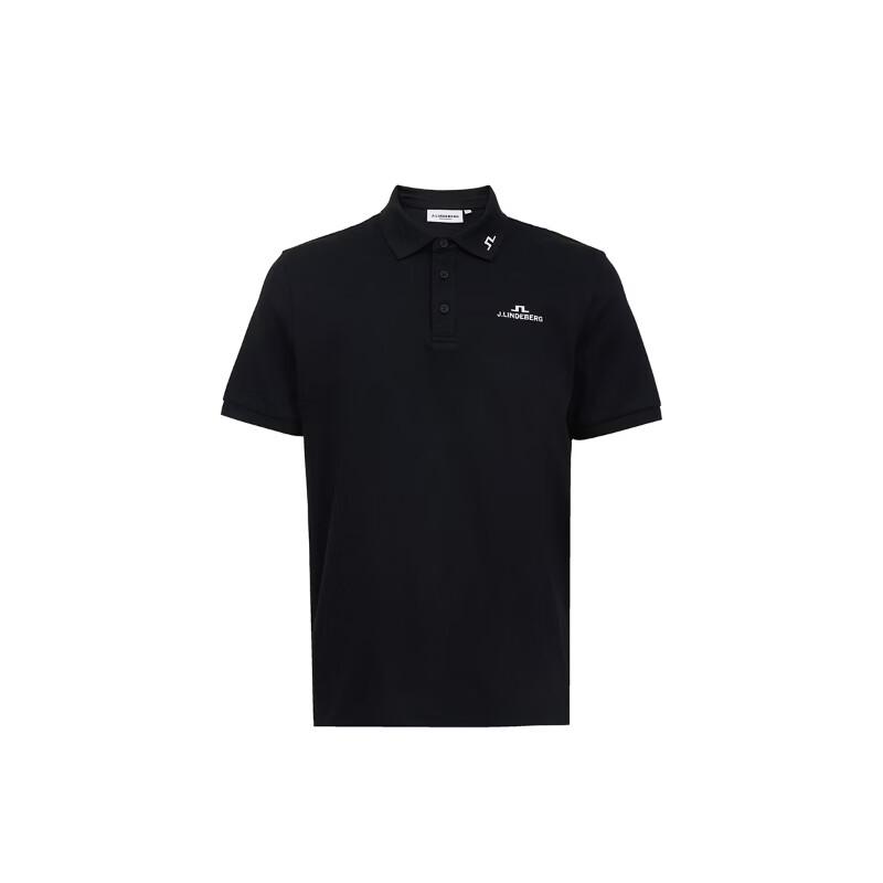 J.LINDEBERG Men's Cooling Trendy Short Sleeve Polo Shirt