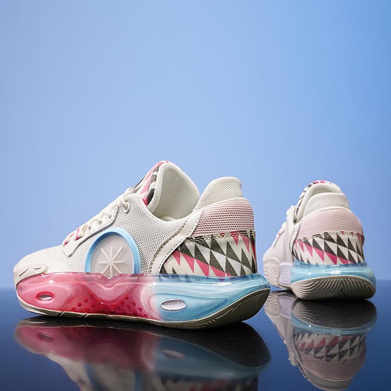 Basketball Shoes Men's New Summer Low-Top Men's Shoes Professional Shock-Absorbing Sports Shoes Big Children's Sneakers