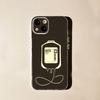 Coffee Latte Ice Brown For iPhone 17,16,15,14,13,12,11 Pro,Max,Plus,X,XS,XR,SE4,E Mini Transparent Print Phone Case