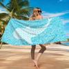 Wal-Elemente Strandtuch Schnelltrocknend Super Saugfähig Geeignet für Schwimmen Strandurlaub Pool Fitnessstudio Sommergeschenk für Freunde