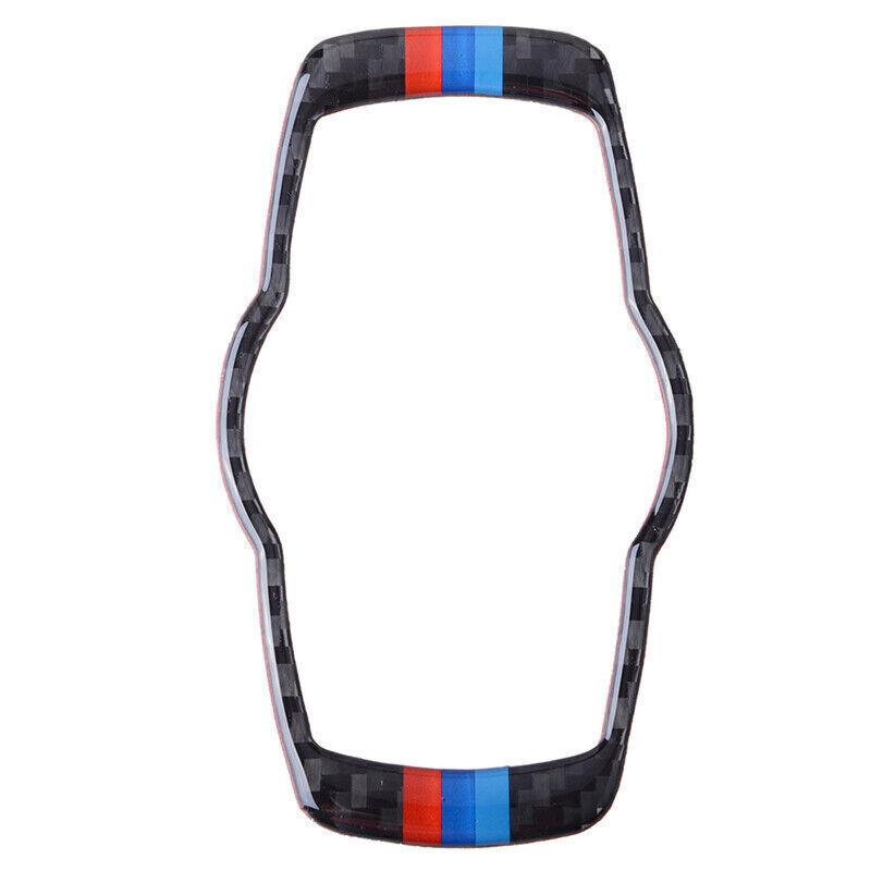 For BMW E90 E90 3 Series REAL Carbon Fiber Headlight Switch Button Frame Cover
