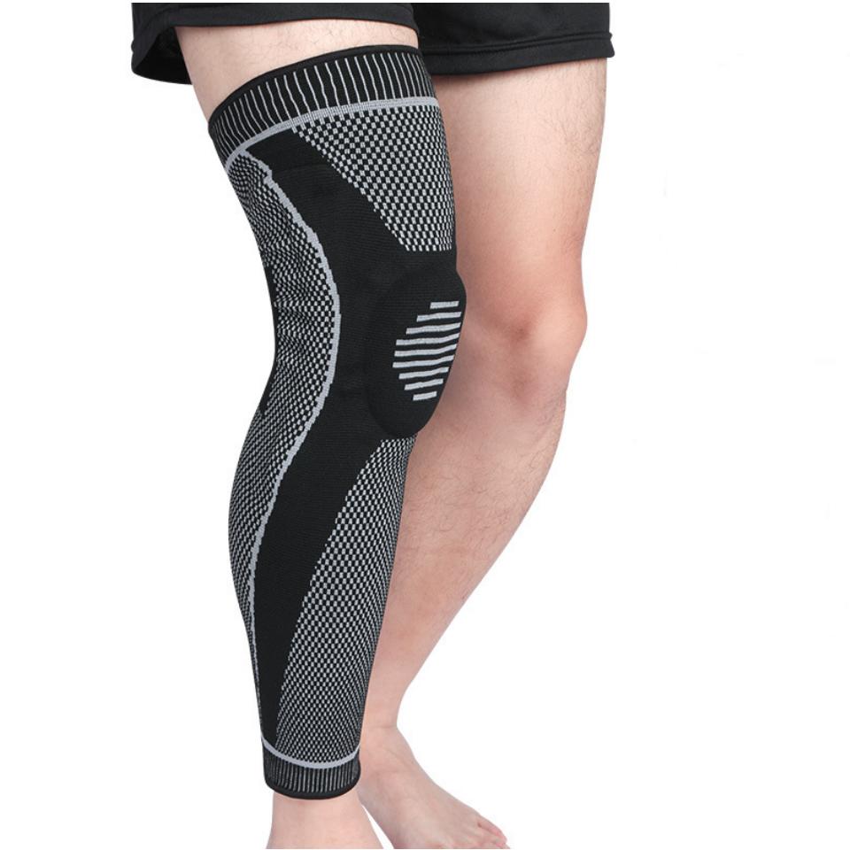 Knee Protection Fitness Safety Knee Support Knitted Thick Joint Support Knee Brace Sleeve for Ball Games S