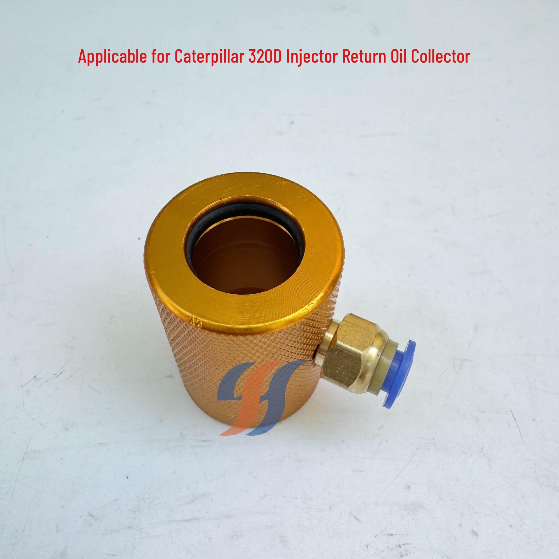 Compatible with Caterpillar 320D Injector Return Oil Collector and Testing Fixture 320D