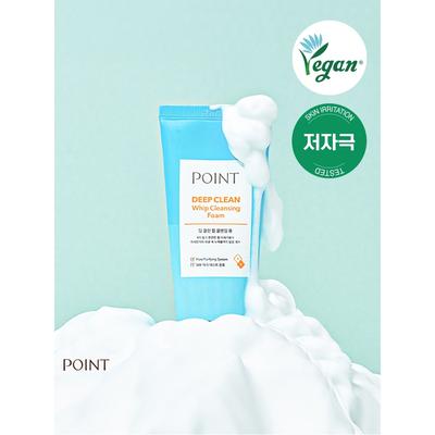 Point Deep Clean Whip Cleansing Foam 100g