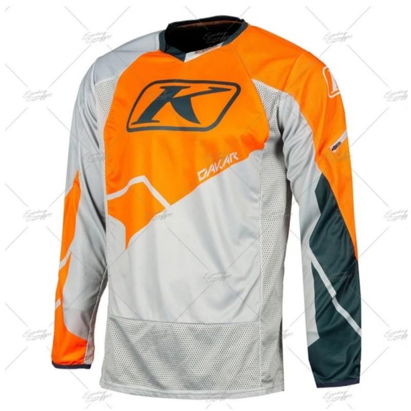 KLIM Downhill Suit Long-sleeved Men Women s Cross-country Motorcycle Riding Quick-drying T-shirt Mountain Bike XXS