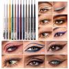 The New Type of Makeup Eyeliner Is Waterproof  Long-lasting and Does Not Smudge  It Features An Automatic Rotating Eyeliner