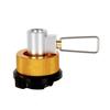 Outdoor Camping Gasadapter Nachfüllung Flachtank Umrüstadapter Gaskocher Nachfülladapter Gaseinsparer Plus Gasumwandler Schalter
