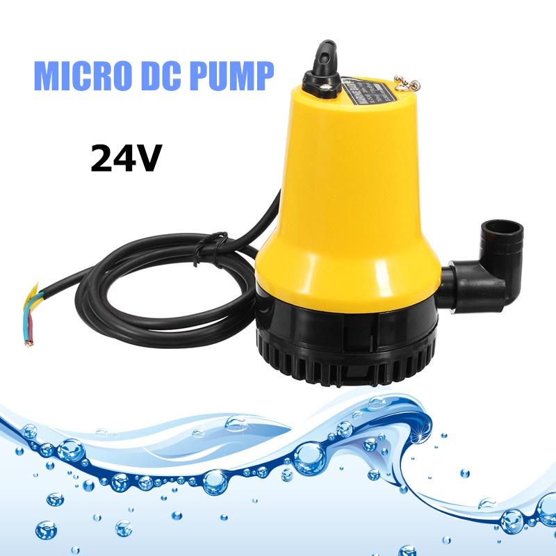 Pompa Sommergibile Elettrica per Acqua DC 24V 50W per Stagno Sporco Piscina Pulizia Scarico
