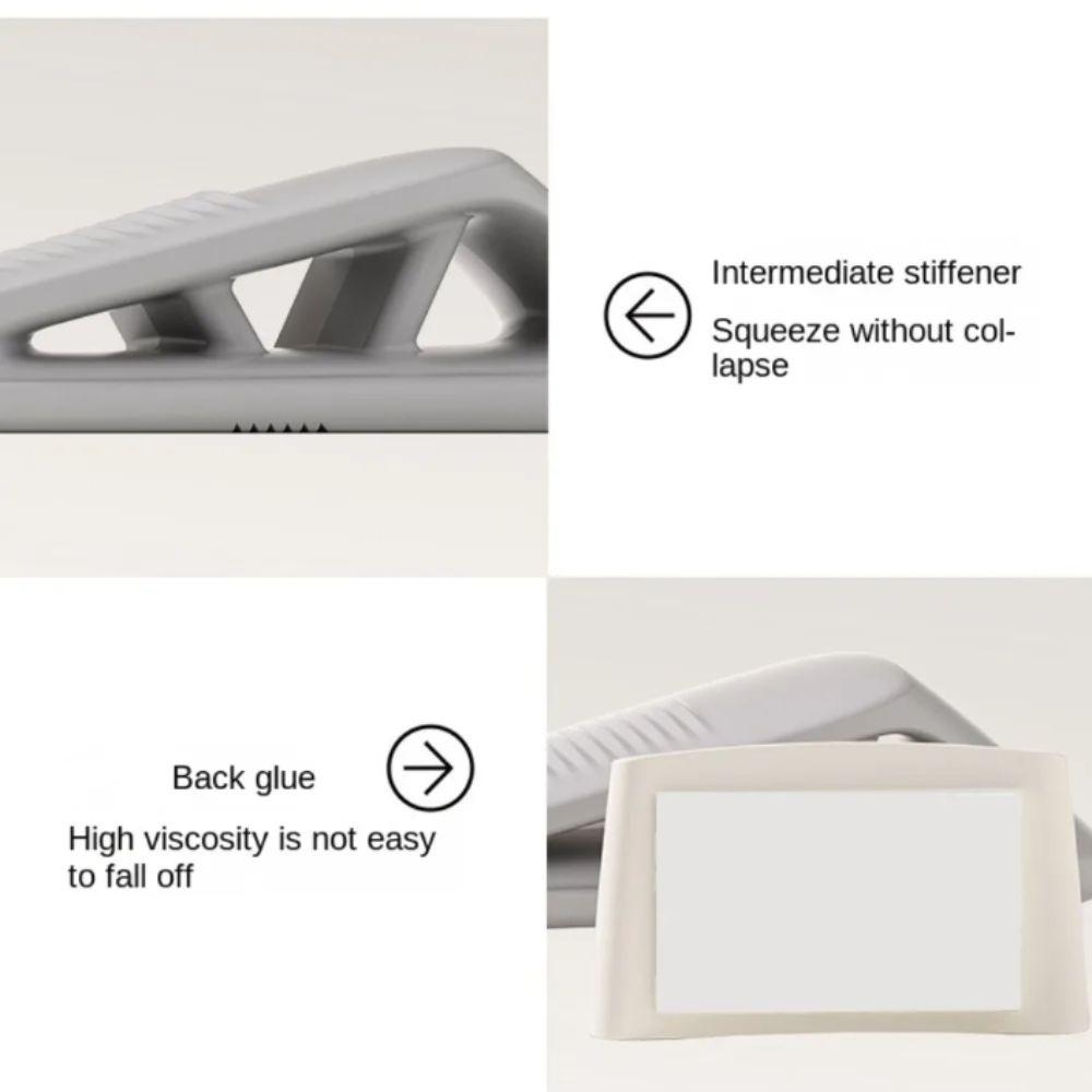 Silicone Material Silicone Door Stop No Drilling Required Windproof Fixed Door Wedge Retractable Design Safety Accessories