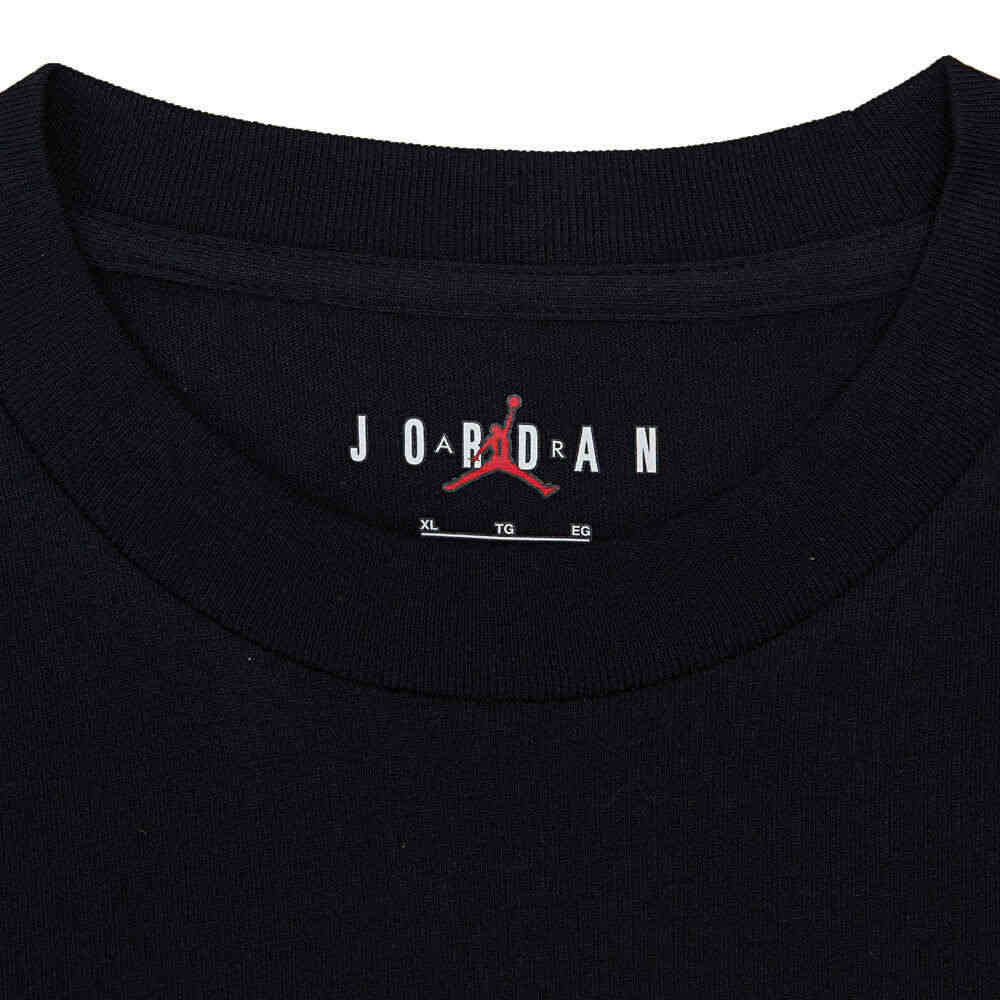 New Jordan T Shirts Men's Black FB7446-010