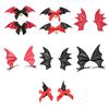 Cosplay Ďábelské sponky do vlasů Kreslené čepice Bat Wing na halloweenskou párty Ďábelské křídlo Sponky do vlasů Sponky na párty Party potřeby
