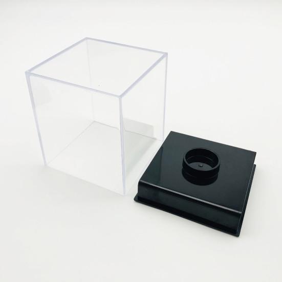 Softball Display Box Transparent Dustproof Waterproof Anti-UV Versatile Acrylic Baseball Display Storage Box Sporting Goods