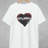 The Cure Herz Grafik T-Shirt Unisex T-Shirt