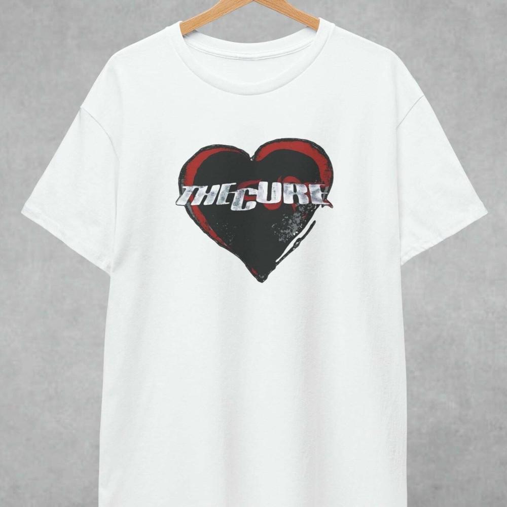 Футболка унисекс с графическим принтом The Cure Heart XXL