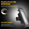 Pair License LED Light Plate 2009- Assembly Taurus Fit Ford Flex