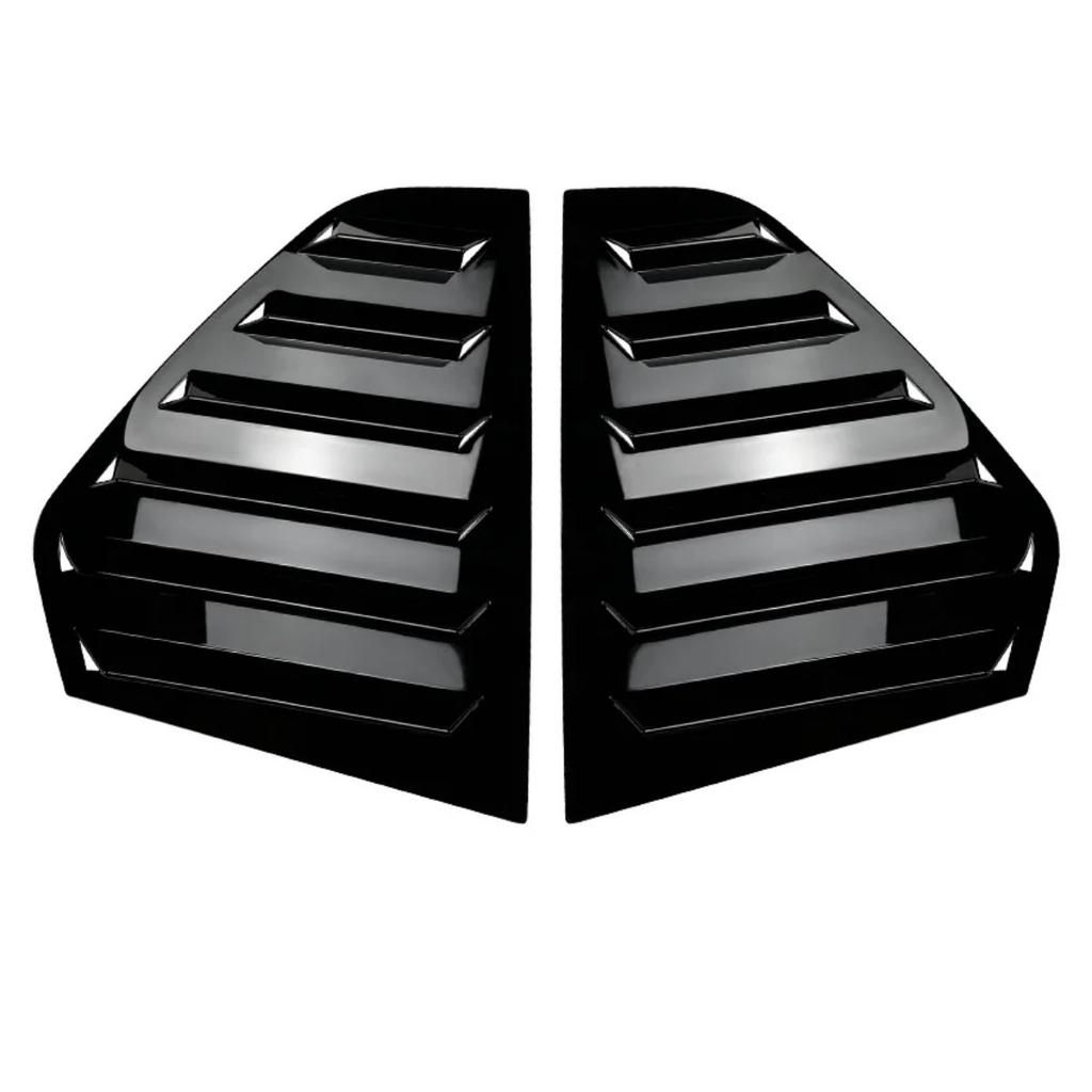 Rear Side Window Trim Spoiler For VW Golf 4 Golf 5 Golf 6 Golf 7 MK4 MK5 MK6 MK7 MK7.5 MK8 Window Shutter Cover Louver Air Vents