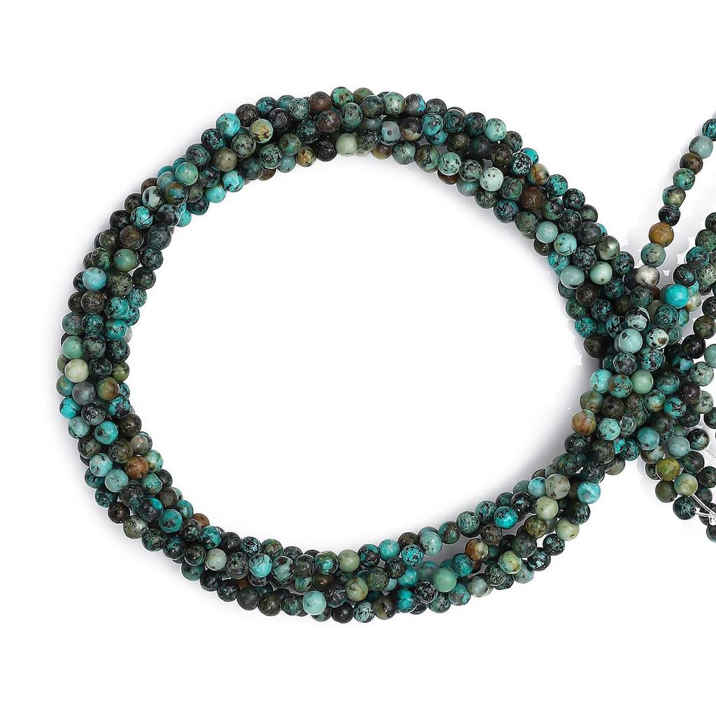 Koraliki z kamienia naturalnego Okrągłe luźne koraliki Diy Koraliki do wyrobu biżuterii Strand 15