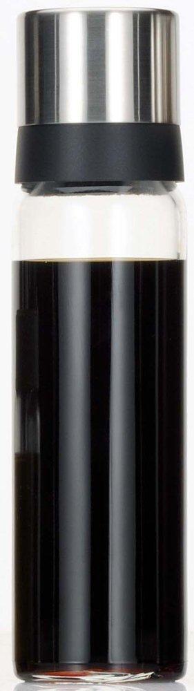 Iwaki KS522-SVN Heat Resistant Glass Seasoning Container Soy Sauce Dispenser No Dripping 250ml