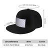 White and Pale Lavender Violet Checkerboard Baseball Caps Snapback Baseball Hats Casual Casquette Outdoor for Unisexs And WoUnisexs