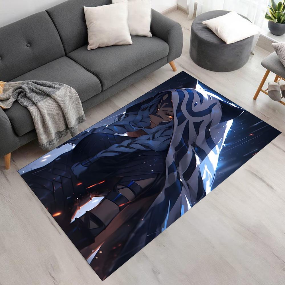 Star Wars Floor Rug Office Rug Design for Balcony Living Rooms Bedrooms Playrooms Anti-slip Rug Office Home Decor Wedding Party Gift