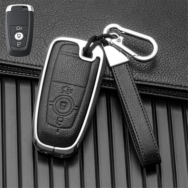 

Чехол для автомобильных ключей для Ford Fusion Mustang Explorer F150 Edge Mondeo Mk5 Focus Mk4 2019 2020 2021, чехлы, аксессуары, брелок