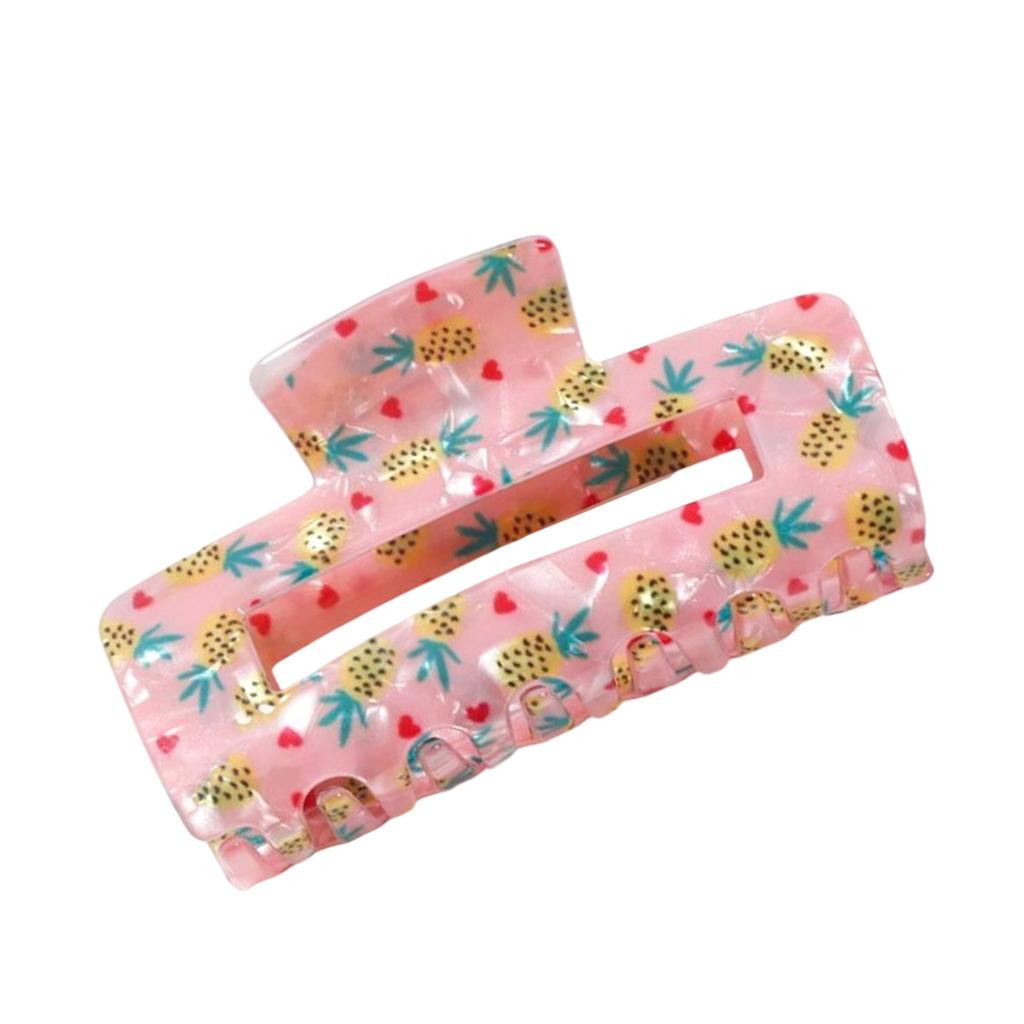 Cute Lemon Shaped Hair Clip For Women Lightweight PVC Hair Accessories Perfect For Parties Travel And Everyday Wear