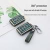 Gold-Edged TPU Key Cover for JEEP Grand Cherokee