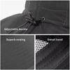 Hiking Sun Protection Hat Anti-UV Men Bucket Hats Fashion Wide Brim Sun Hat  with Neck Flap
