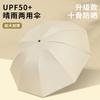 Reverse Large Umbrella Women's Enlarged Thickened Reinforced Weather and Rain Men's Double Sunscreen Folding Manual Parasol