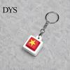 Tactile Mechanical Switch Clicker Five-Star Red Flag Keyboard Fidget Toy, 3D Printed Decompression Button Fun Desk Toy for Stress Reduction Keychain,