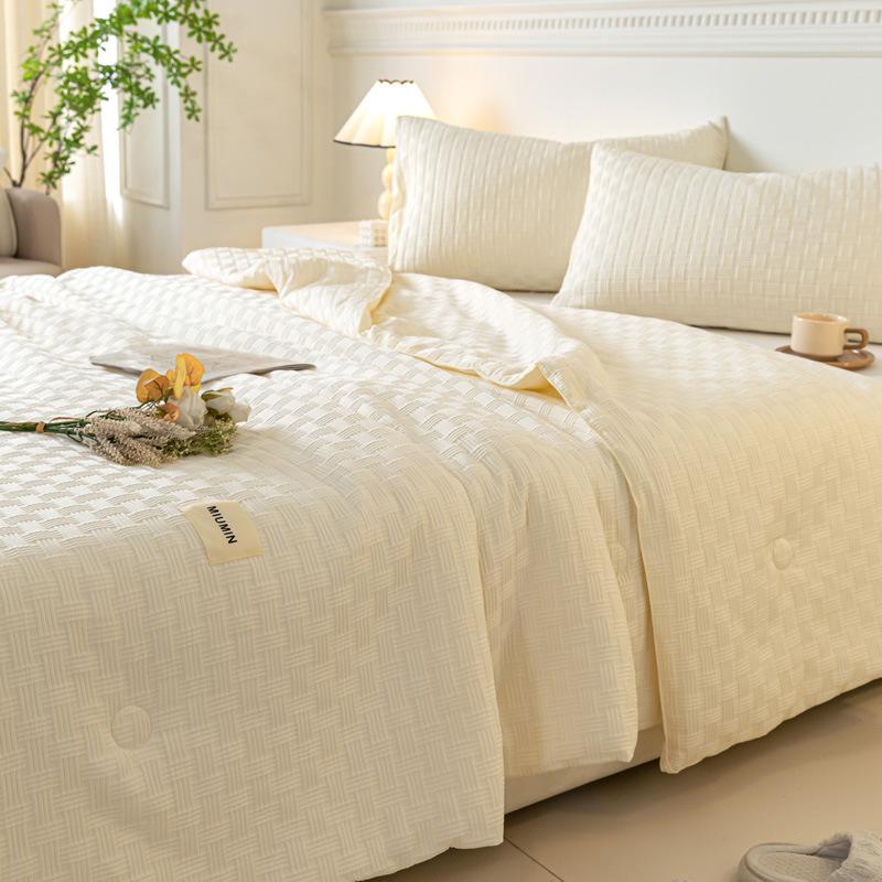 Summer Light Comfortable Simple Cool Quilt Machine Washable Washable Skincare Breathable Thin Spring Air Conditioning Blanket
