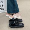 Modische offene Zehen Metall Herz Hausschuhe Rutschfeste PVC Hausschuhe Für Damen Weiche Sohle Strandbekleidung Schuhe Küsten Slides Sandalen Outdoor