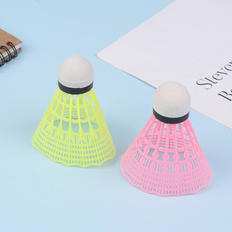 3Pcs Nylon Badminton Practice Ball Training Shuttlecocks With Great Stability Durability Indoor Outdoor Sports Training Balls