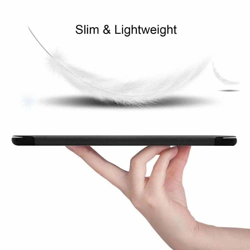 Pouzdro pro Samsung Galaxy Tab A 10.1 2019 Pouzdro T510 / T515 Ultra Slim Kožený magnetický stojánek Kryt SM-T510 SM-T515 Funda Capa