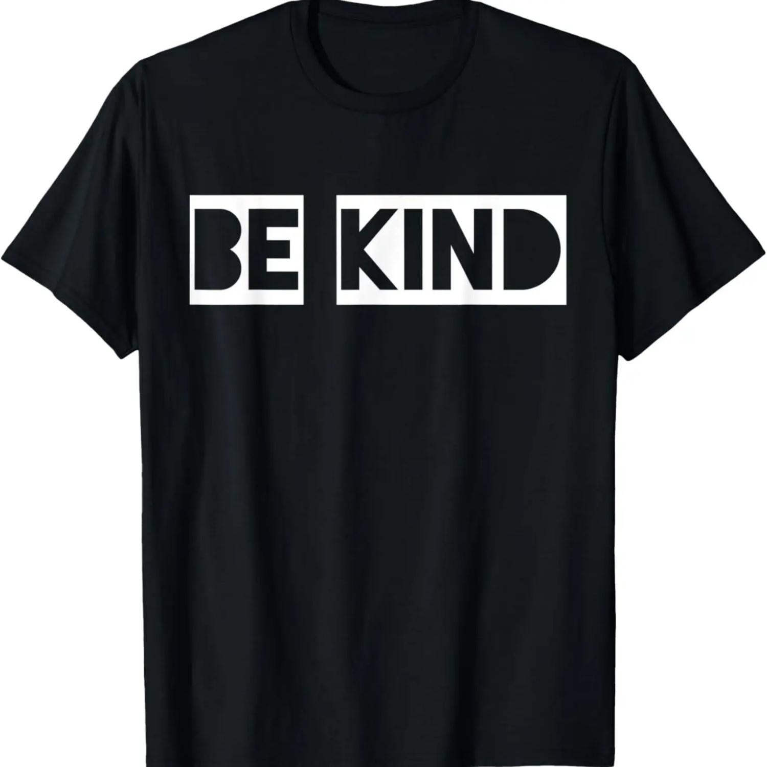 Be Kind Men Women Kids T-Shirt S чёрный