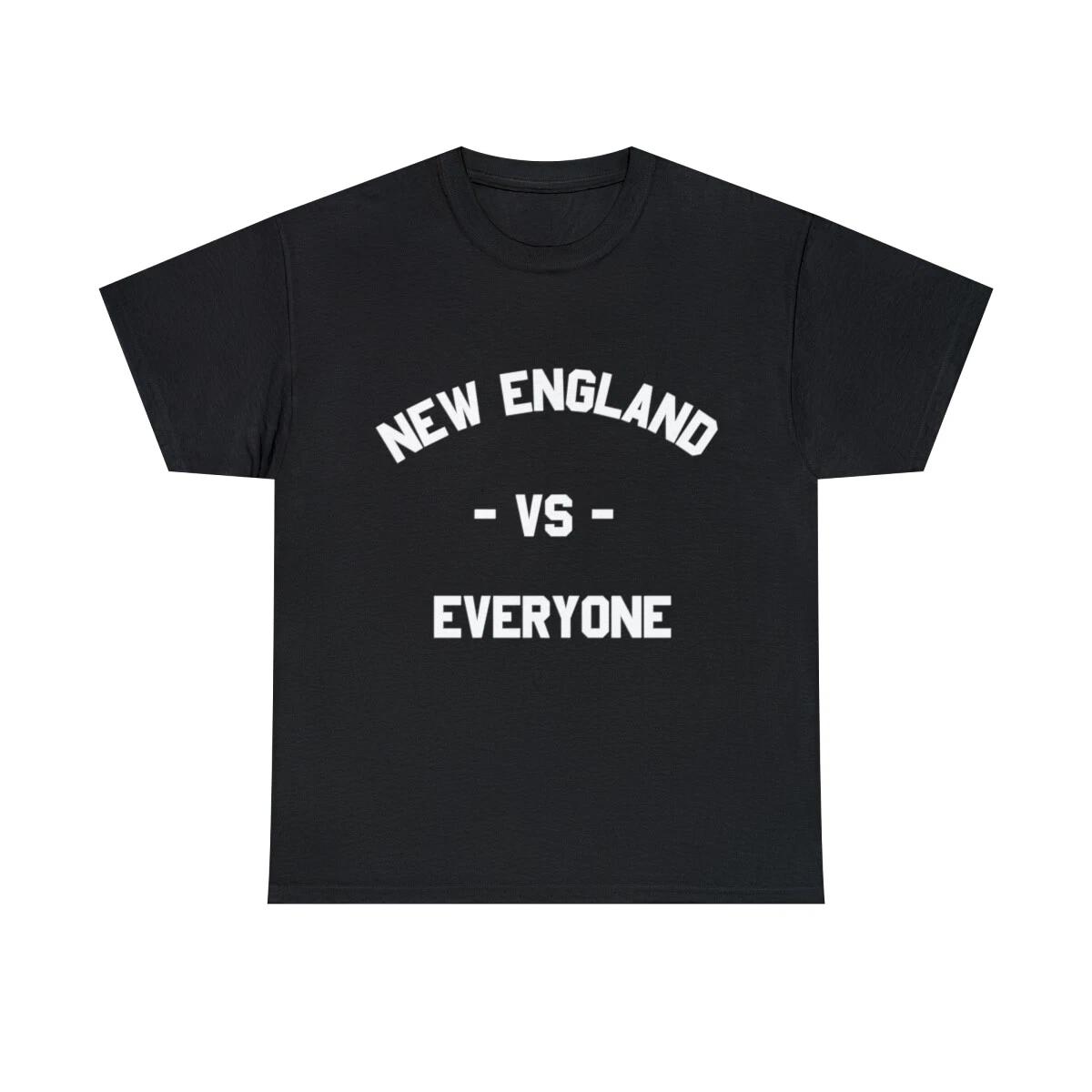 New England Vs Everyone Graphic Tee Shirt, S-5XL 4XL