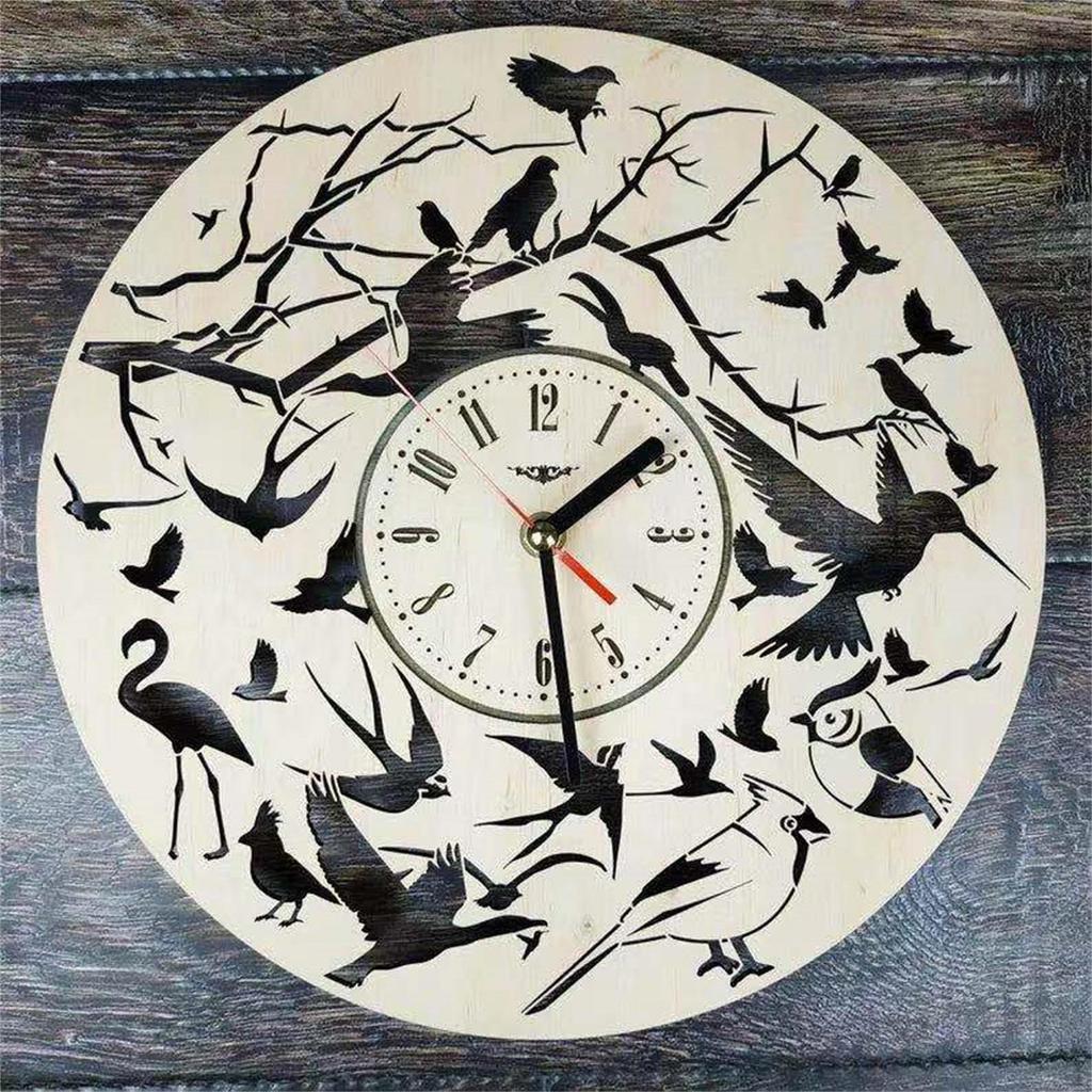 Clock Analog Hanging Clocks Home Decor