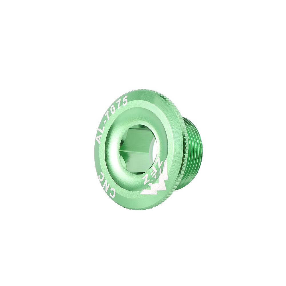 CNC Bicycle Parts Aluminum Alloy Axis Screw Crank Arm Fixing Bolt Crank Cover Crank Bolt Cover Cap Bike Bottom Bracket Bolt