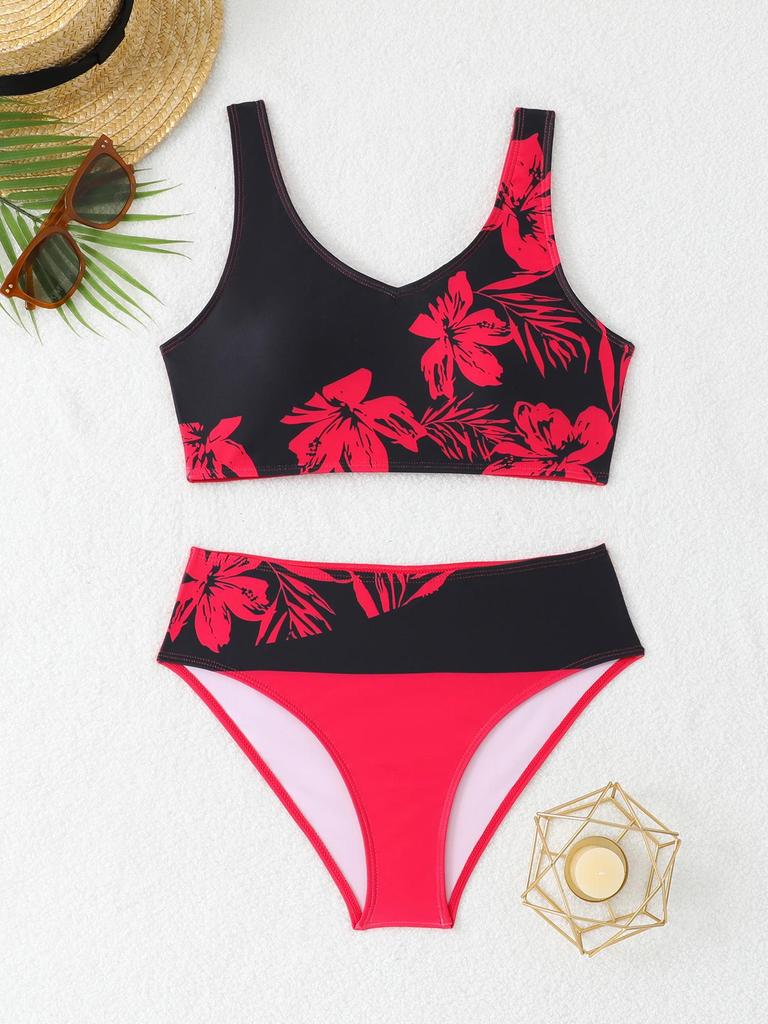 2026 EU-US Cross-border Women's Sexy Two-Piece Bikini Swimwear