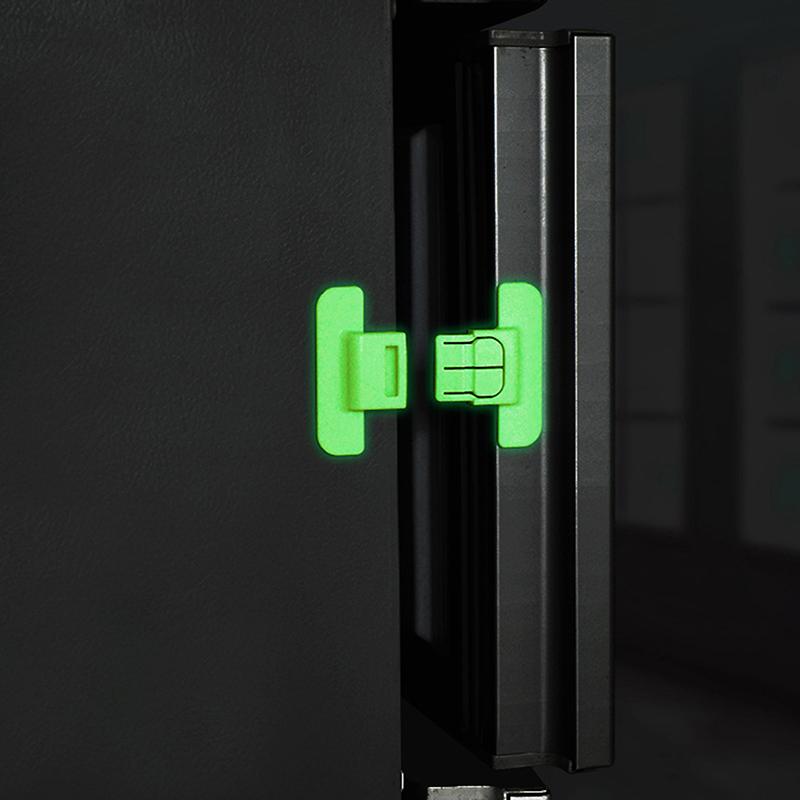 1ks Dětské bezpečnostní noční světlo Zámky zásuvek Zámky dveří Pro miminko Dítě Kojence Ochrana rukou proti skřípnutí Bezpečnostní přezka