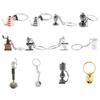 Zinc Alloy Keychains Holder