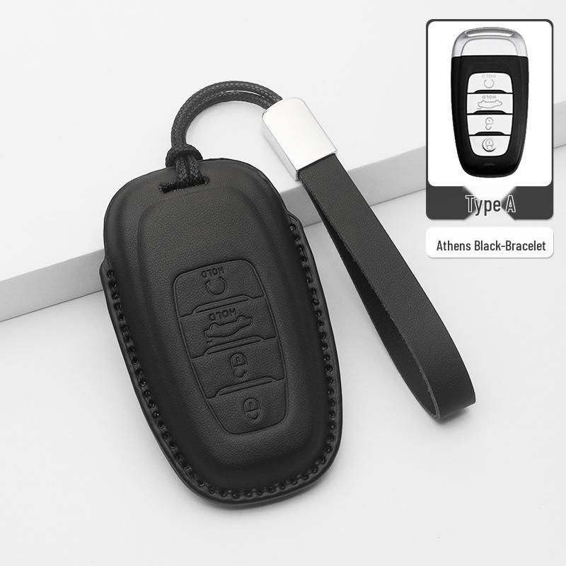 Hongqi H5 Key Cover for Models 2324, H6, H9, HQ9, HS5, HS7, HS3, EH7 - High Quality Protection